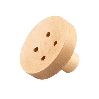 Huishoudelijke Muur Gemonteerde Massief Houten Decoratieve Haken, Eenvoudige Slaapkamer Muur Kapstok, Houten Creatieve Kleding Opberghaken: Light Grey