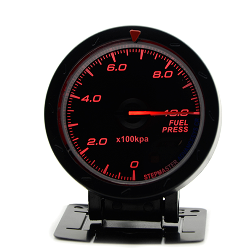 2.5&quot; 60MM 12V Car Gauge Meter Fuel Pressure Gauge Black Face With Sensor Car Gauge Meter Without Logo