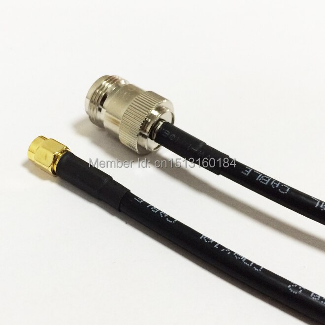 Modem Coaxial Cable SMA Male Plug Connector Switch N Female Jack Connector RG58 Cable Pigtail 50CM 20" Adapter