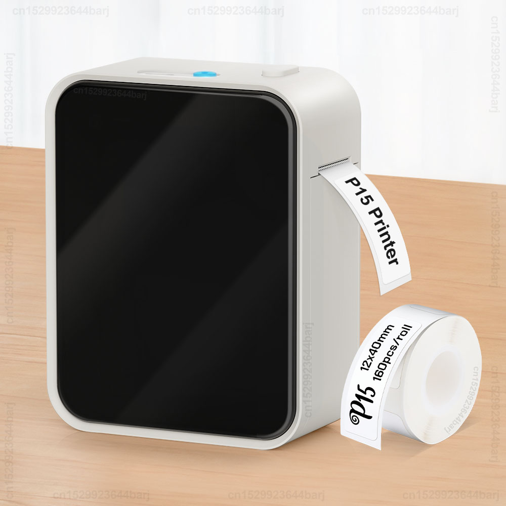 P15 Mini Label Maker Similar as D11 D110 D101 Marklife P15 Thermal Label Printer Handheld Sticker Machine DIY Self-adhesive Tape