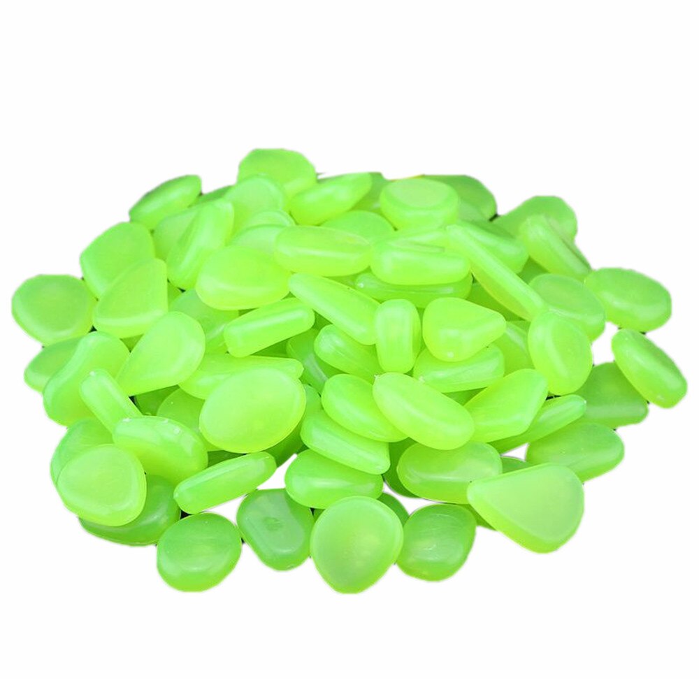 50 Glow In Dark Pebbles Stone Home Garden Walkway Aquarium Fish Tank Valentine Glow In The Dark Garden Pebbles Stones Rocks: F