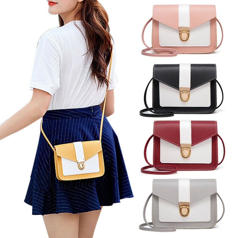 Dames handtas crossbody messenger bag pu leer dames schoudertassen afneembare handtassen