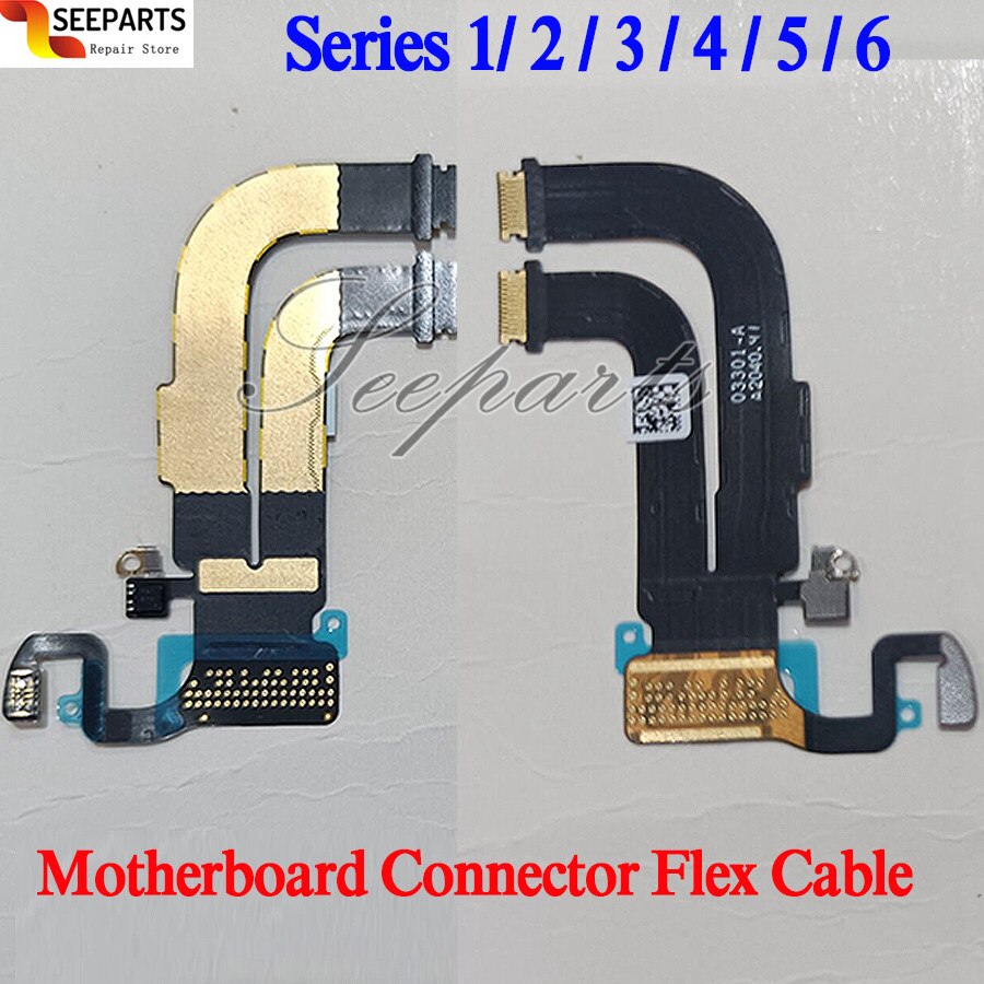 1pcs LCD Display Touch Screen Motherboard Connector Flex Cable For Apple Watch Series 1 / 2 / 3 / 4 / 5 /6 38/42mm 40mm 44mm