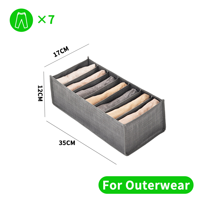 Stoff Schlafzimmer Schrank Organizer BH T-Shirt Baby Schubladen Organizer Boxen Sparen Kleidung Separator Kleiderschrank Lagerung Organisation: Himmel Blau