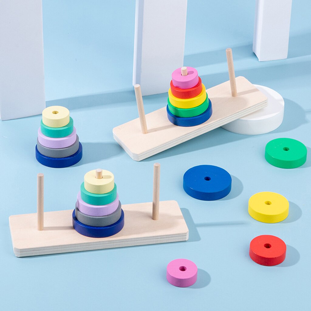 Fat Brain Toys Shape Tower Stacking Tower Baby Toys & for Babies Educational