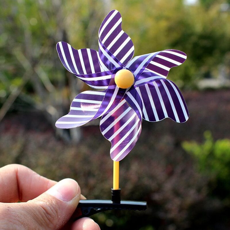 Mini molino de viento de flores para niñas, tocado con horquillas elásticas, juguetes giratorios, divertidos populares, decoración, novedad de , 2 uds.