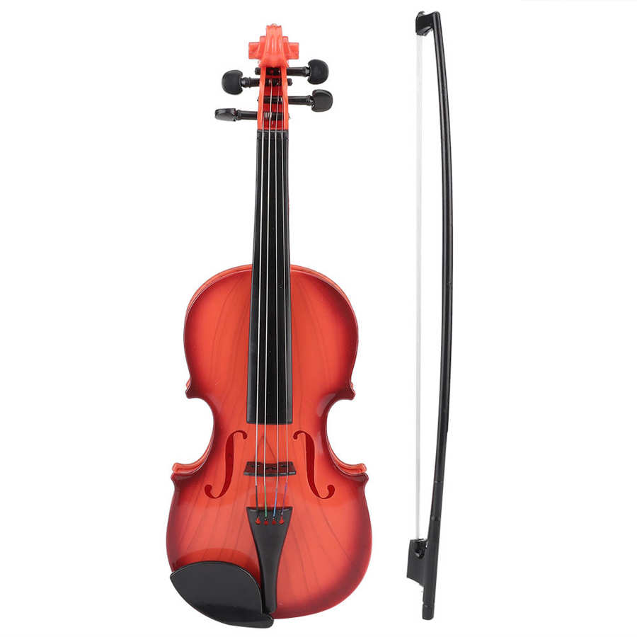 Educatief Gesimuleerde Kid Akoestische Viool Speelgoed Verstelbare String Musical Beginner Ontwikkelen Instrument Praktijk Kinderen Speelgoed