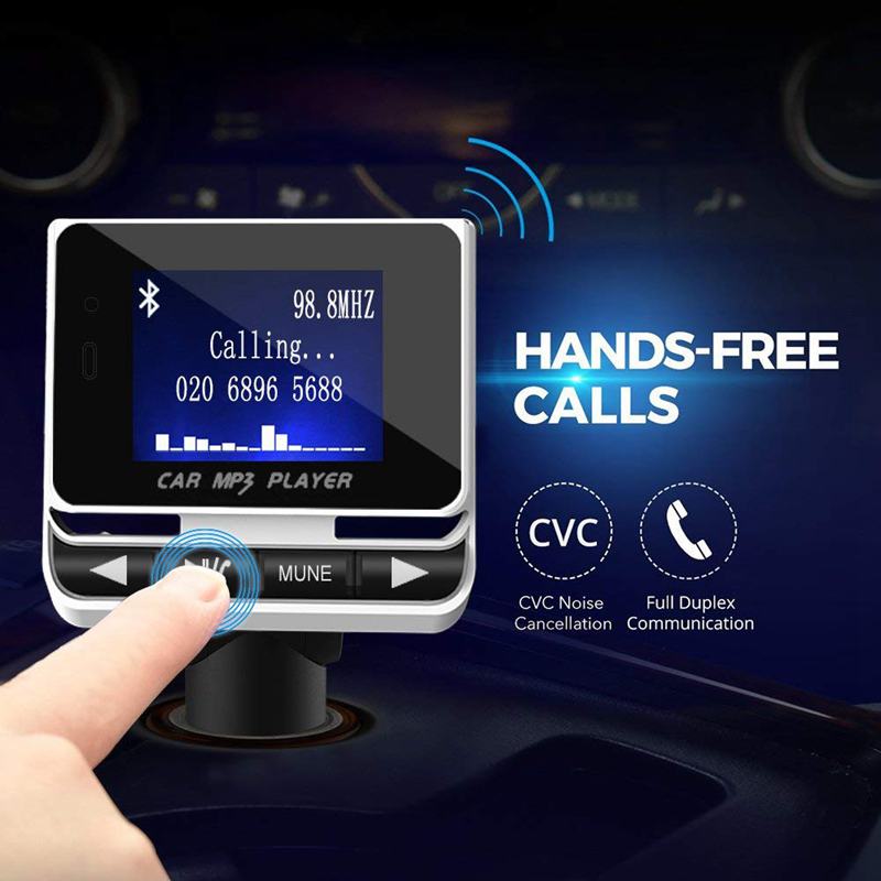 Fm-zender, Auto Zender MP3 Speler Hand Gratis Bellen Radio O Adapter Bluetooth Transmitter Car Kit, usb Lader, Tf Auto