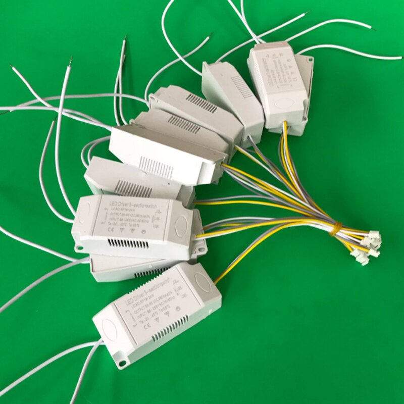 Ultra-dünne LED-treiber Strom 280mA 8-25W/50-70W SMD PCB licht Decke netzteil Doppel farbe 3Stift beleuchtung transformatoren