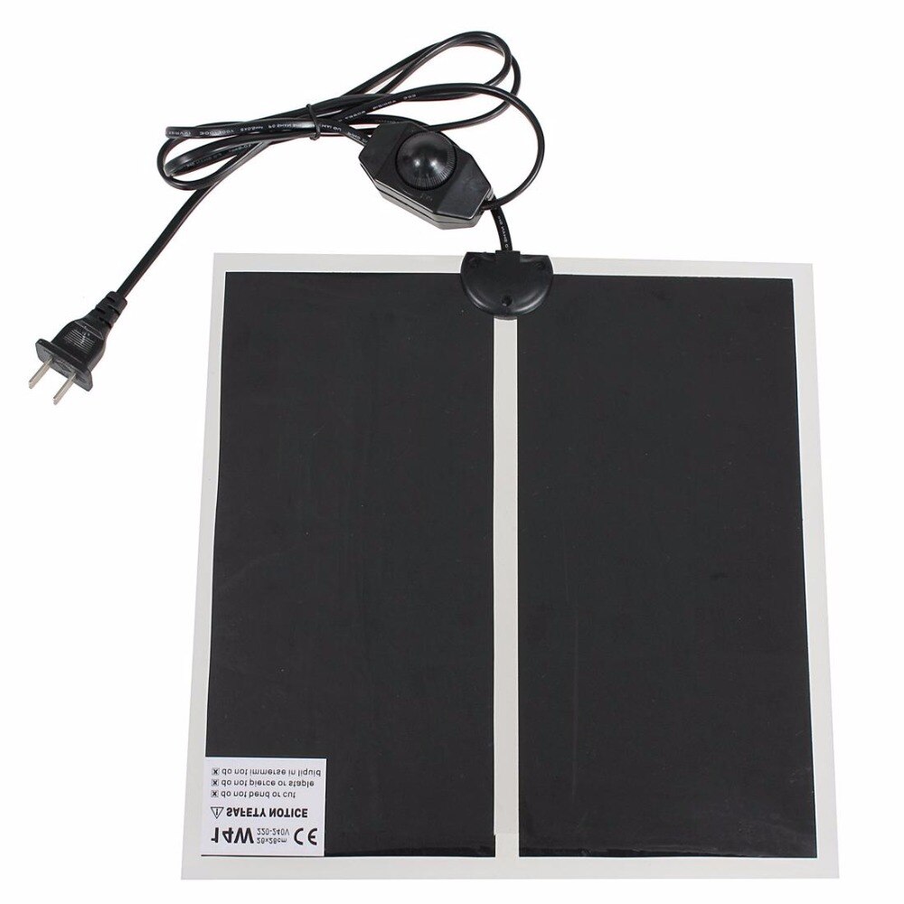 Brand Pets Heat Mat 42x28cm 20W Reptile Brooder Incubator Seedling Pet Heating Pad With Temperature Switch