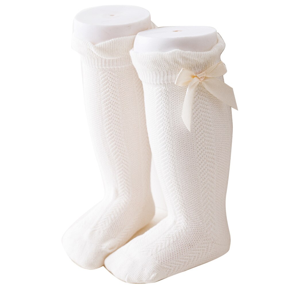 10 paia arco bambini scarpe lunghe calzini bambini ragazze ginocchio alto balletto Dancewear roba per bambini all&#39;ingrosso