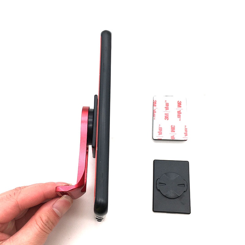 Pegatina de teléfono para bicicleta, soporte para ordenador, GPS, para GARMIN Wahoo, Bryton, IGPSPORT, adaptador de montaje frontal