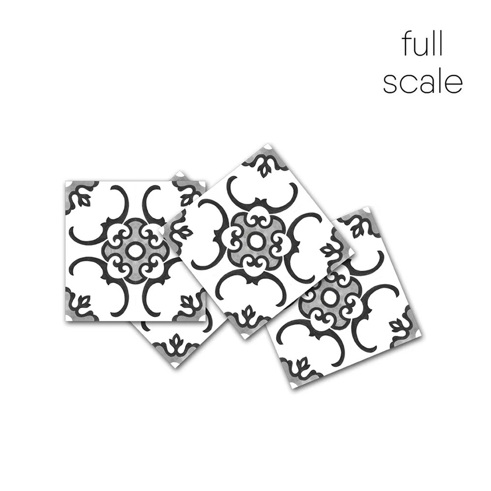 Removable self-adhesive Portuguese Tile 10 Sheets Peel and Stick Kitchen Backsplash Tile Backsplash Wall Tiles: FS2095-1 / 15cmx15cmx10pcs