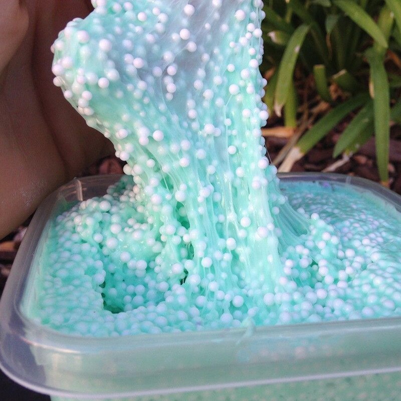 Kleuren Pluizige Floam Slime Geurende Stress Geen Borax Kids Speelgoed Slib Speelgoed Magic Crystal Klei Plasticine Supplies Kids Toys