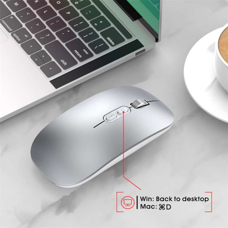 C-tyypin langaton hiiri tietokoneen bluetooth-hiiri hiljainen pc-hiiri ladattava ergonominen hiiri 2.4g usb-optinen hiiri kannettavaan tietokoneeseen