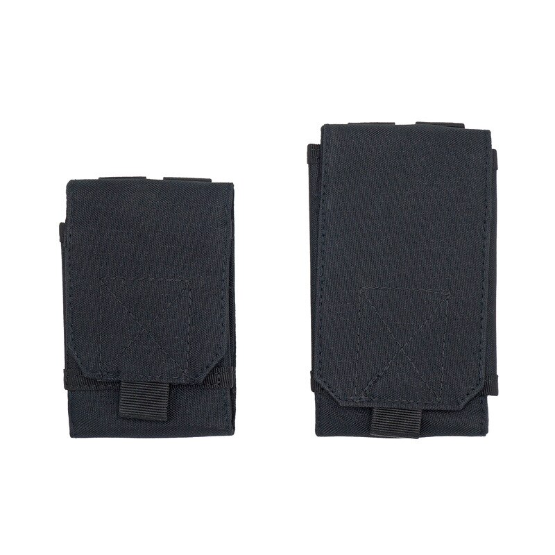 Universal Camouflage Canvas Mobile Phone Bag for Samsung Galaxy S3 S4 S5 S6 S7 edge Waist Bag Belt Clip Cover Case Phone pouch: 5.0inch / Blue
