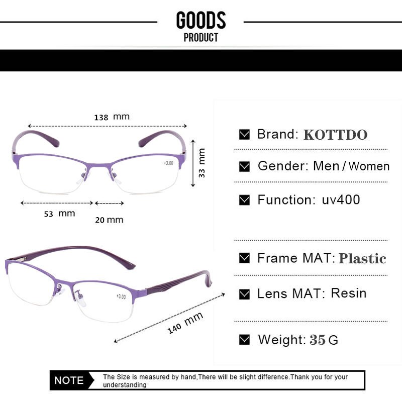 Vrouwenbril op sterkte anti-blauw licht veerscharnierbril  tr 90 leesbrillen +1.0+1.5+2.0+2.5+3.0+3.5+4.0