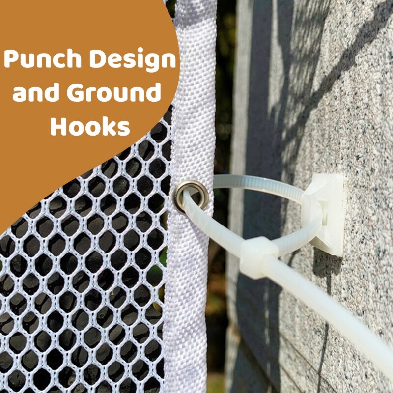 Banister Guard White Mesh Baby Safety Stairs Thicken Rail Net Child Proofing Balcony Staiway Railing Protective Net 10ft x 2.6ft