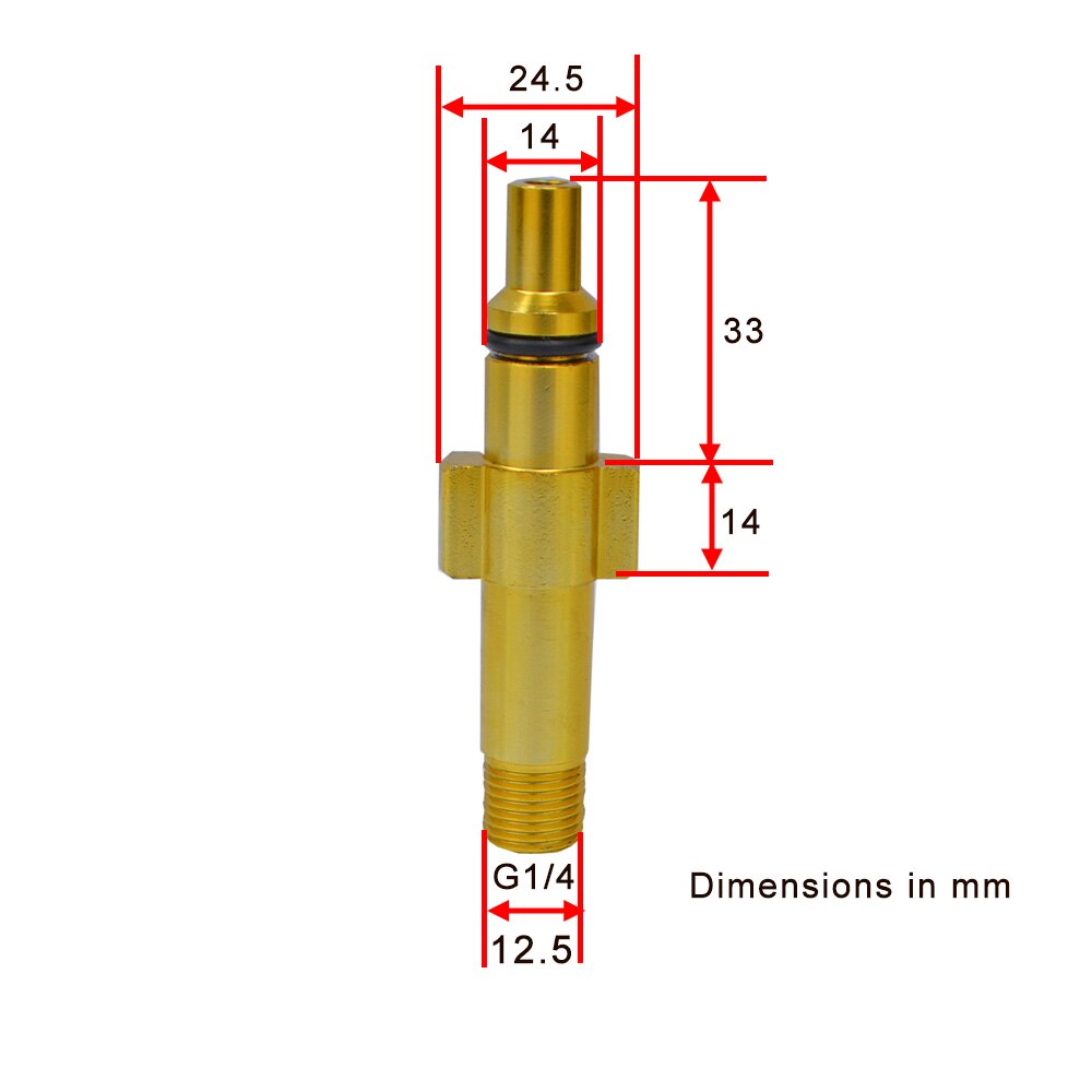 Adapter for Snow Foam Lance / Foam Generator for Lavor/Sterwins/Champion/ Vax/ Hammerflex/ Briggs & Straton High Pressure Washer