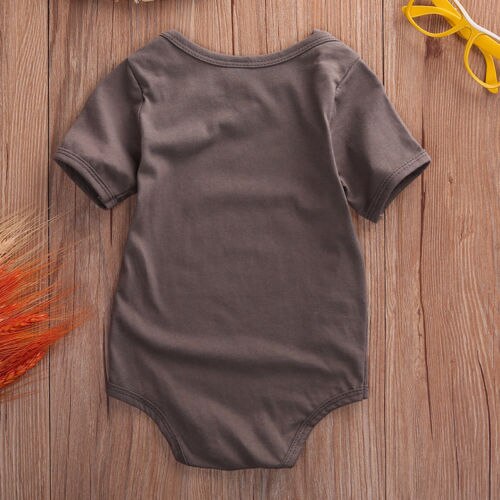 Cute Deer Baby Girl Boy Cotton Clothes Romper Jumpsuit Outfits Clothing Short Sleeve O Neck Pullover