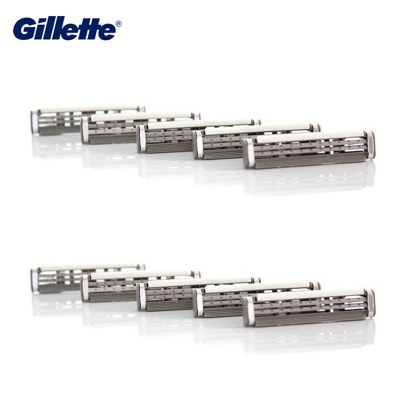 Gillette Sensor Excel Scheermesjes voor Mannen Gezicht Haar Scheren Verwijderen Vervanging Scheerhoofden Refill Scheren Cartridges 10/20 Count