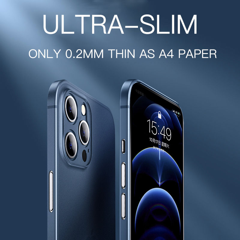Ultra Thin PC Matte Case For iPhone 15 Pro Max 15 Plus Frosted Phone Cover For iphone 15 Pro Max Phone cases in Stock