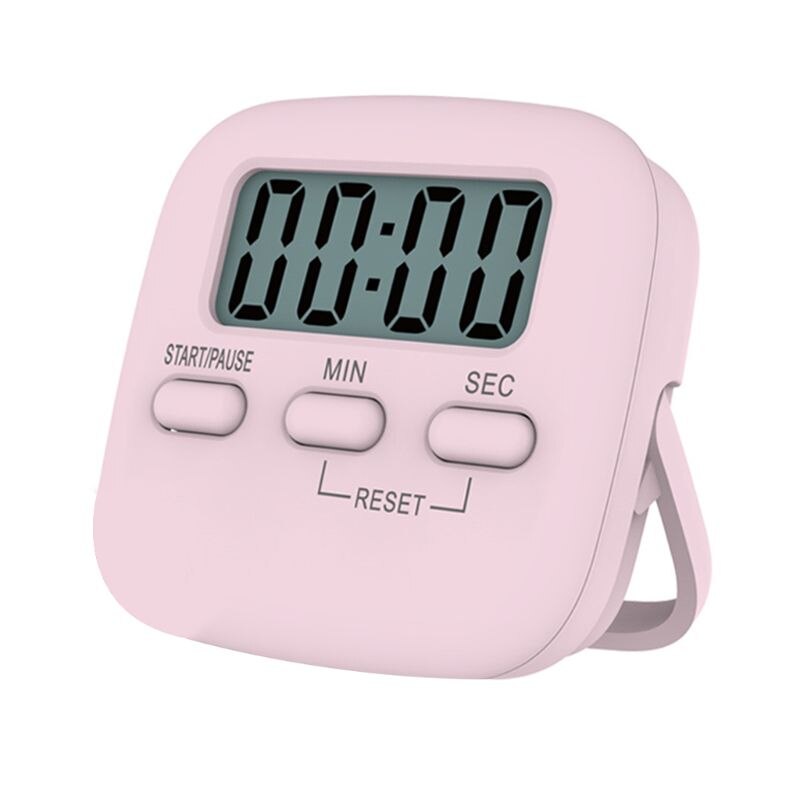 Digital Kitchen Timer Magnetic Countdown Loud Alarm Interval Plastic Funny Item