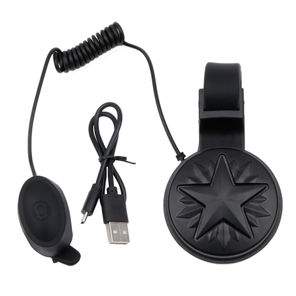 Meroca cykel elhorn elklocka usb laddningar horn elbil horn cykel cykling styre klocka cykeltillbehör