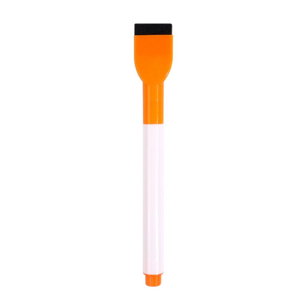 Portable Colorful Whiteboard Marker Magneticless Waterborne Brush Water Color Pens Erasable Multifunction Marker Pen Fridge: Blue