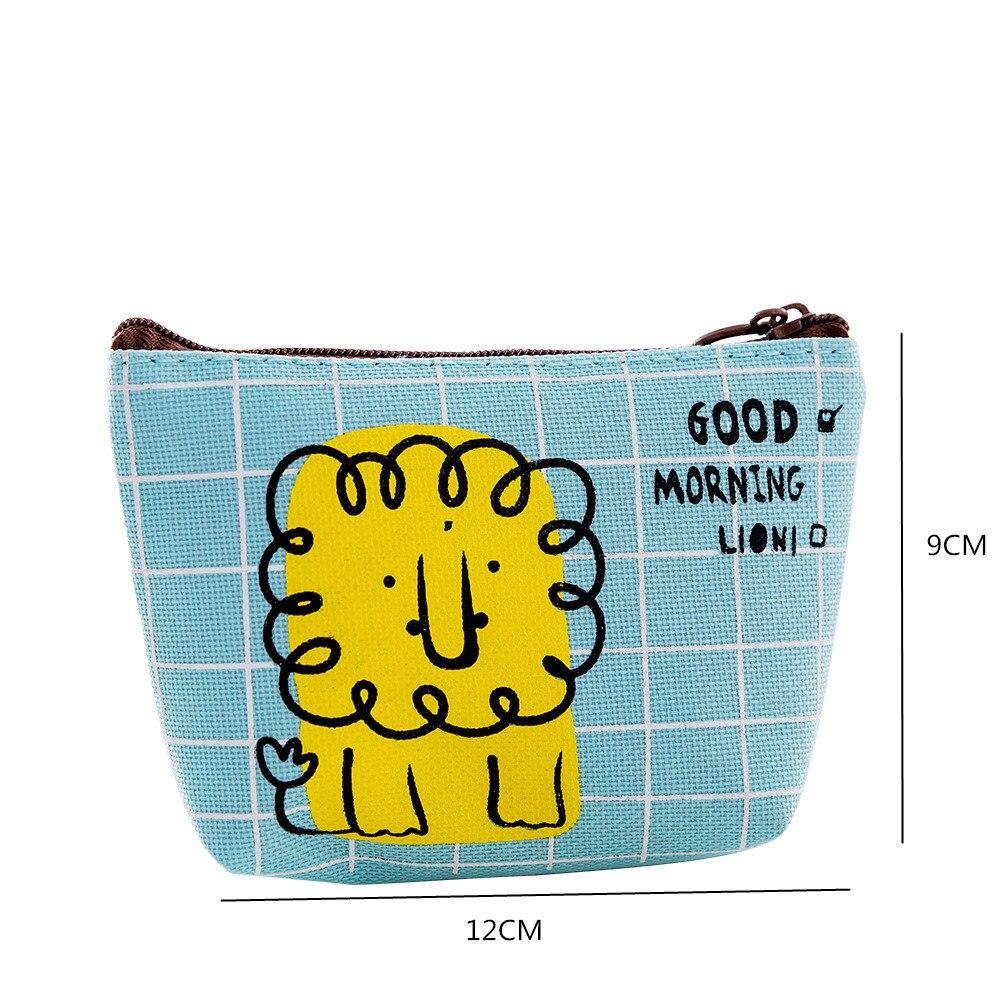 Canvas ID Credit Card Holder Women Travel ID Bank Credit Card Holder Business Card wallet