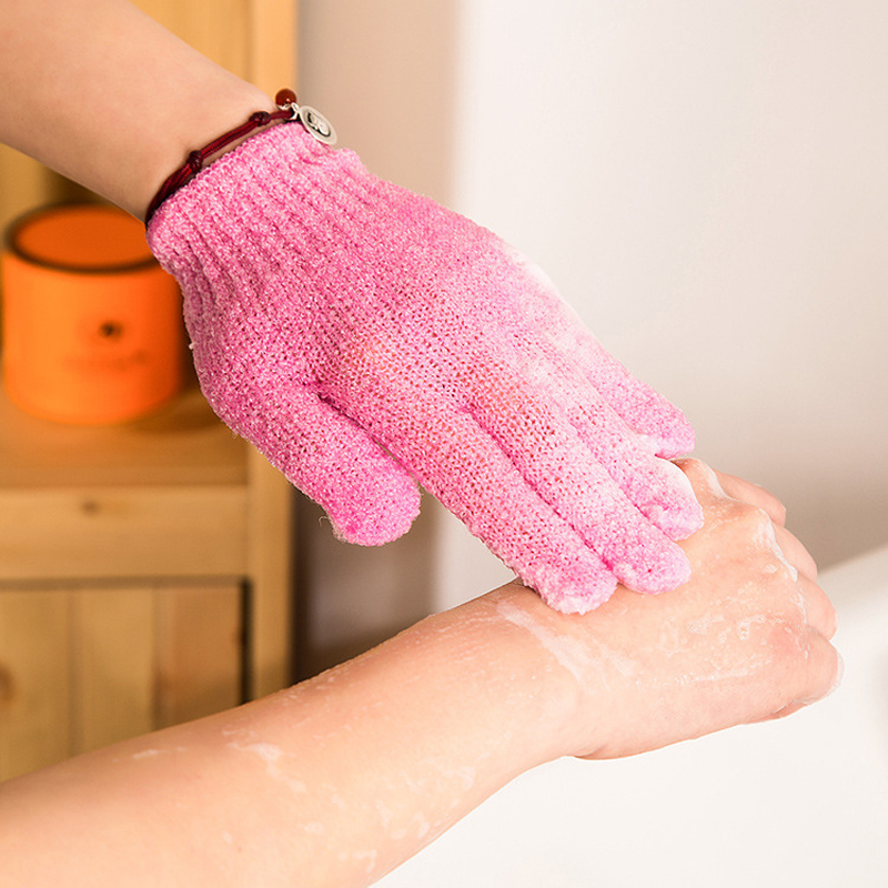 20-2 uds exfoliante baño ducha guante exfoliante guantes para lavador de cuerpo de baño ducha guantes masaje limpieza esponja