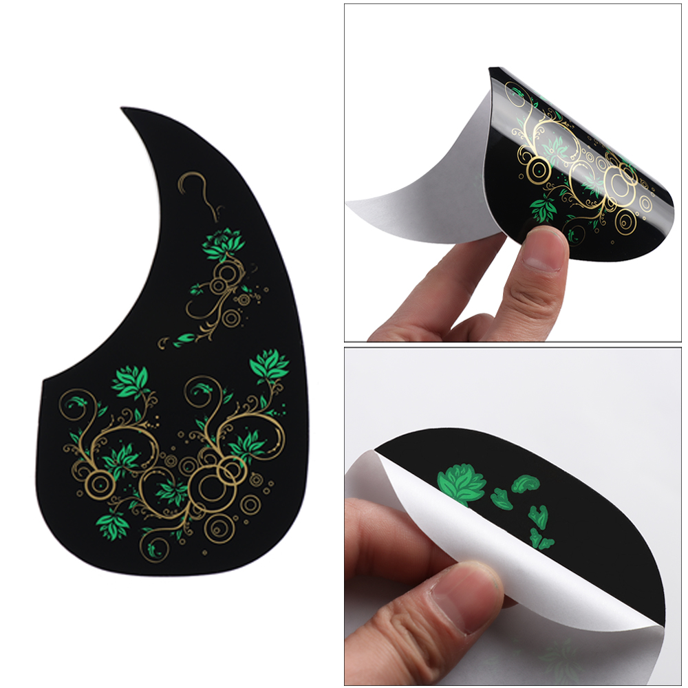 1 Pc Professionele Folk Akoestische Gitaar Slagplaat Zachte Kras Plaat Zelfklevende Pick Guard Sticker Voor Akoestische Gitaar