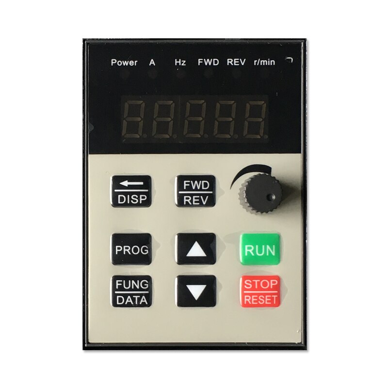 1500W 220V Inverter AT1 220V 1.5KW 400Hz Inverter Single-phase Input VFD 3 Phase Output Frequency Converter Adjustable Speed