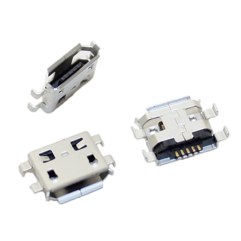 10pcs/lot Micro USB 5 Pin SMT Socket Connector Typ... – Grandado