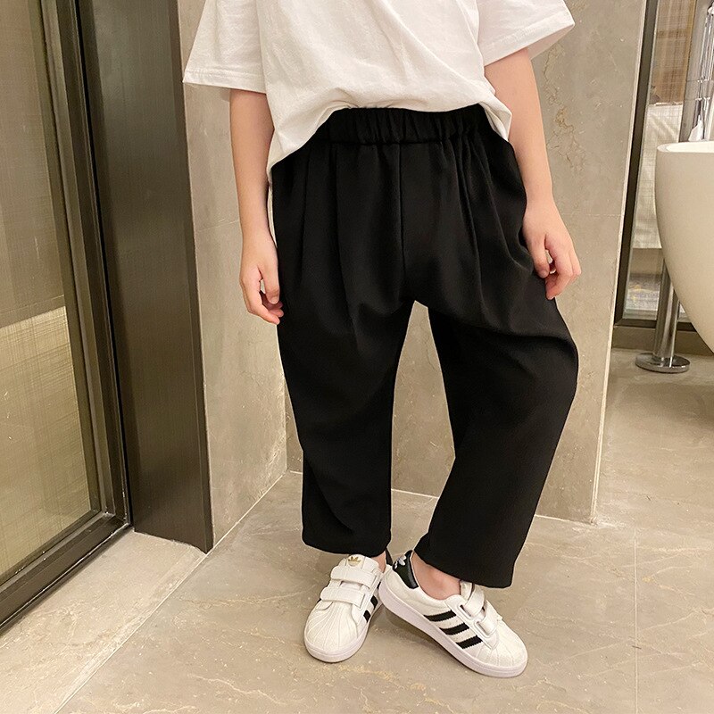 Boys Pants Children Kids Formal Trousers Boys Suit Pants for Wedding Kids Pants Big Boys Formal Classic Costume 2-10Y