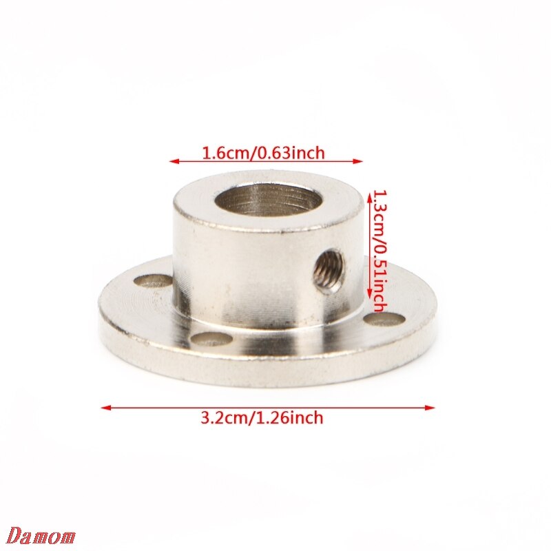 3-10mm Stijve Flens Koppeling Motor Gids As Koppeling Motor Connector XinP