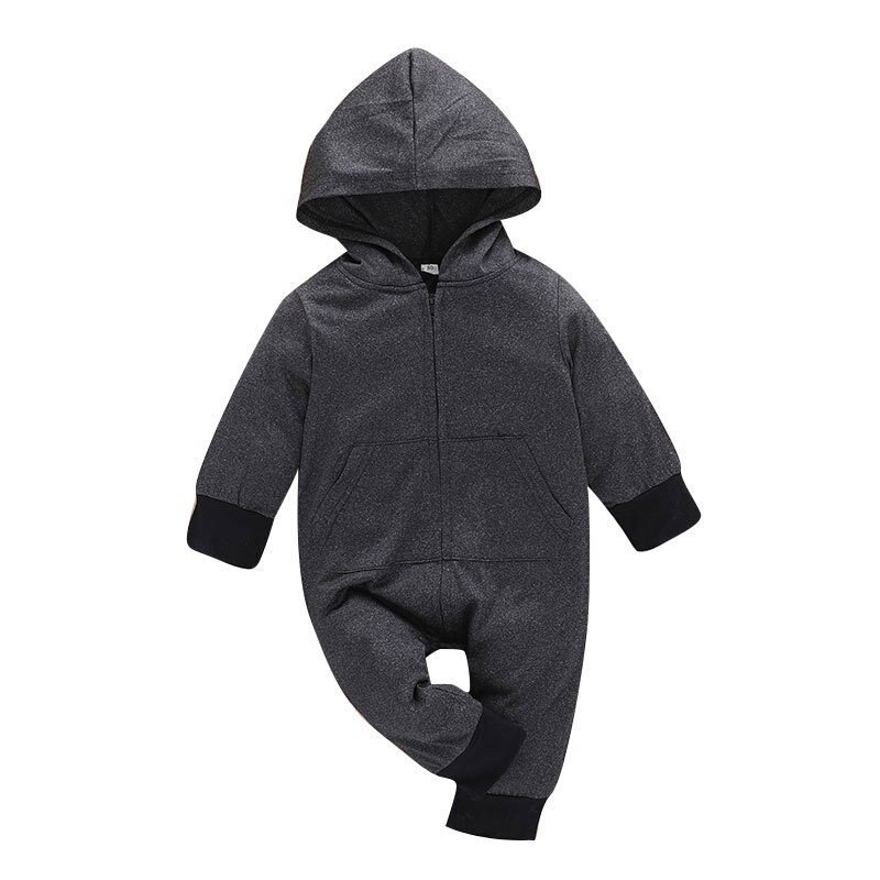 Carter Toddler Spring and Autumn Baby Boy and Girl Zipper Jumpsuit: 9M