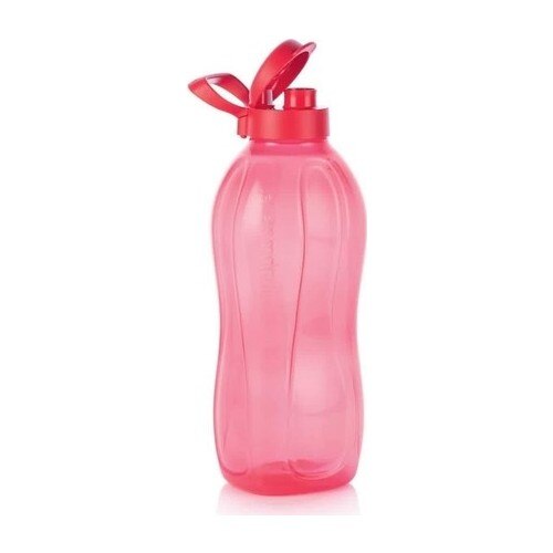 Tupperware Eco Fles 2 Liter Rood Drinker