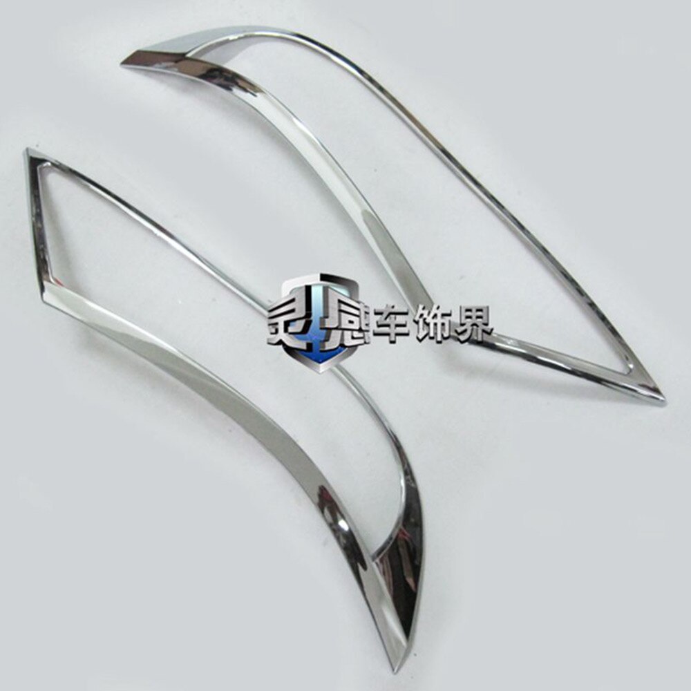 Voor Kia Sorento Buitenkant Abs Chrome Koplamp Cover Decoratie Voor Head Lamp Light Cover Versieringen Auto Accessoires 2 stuks