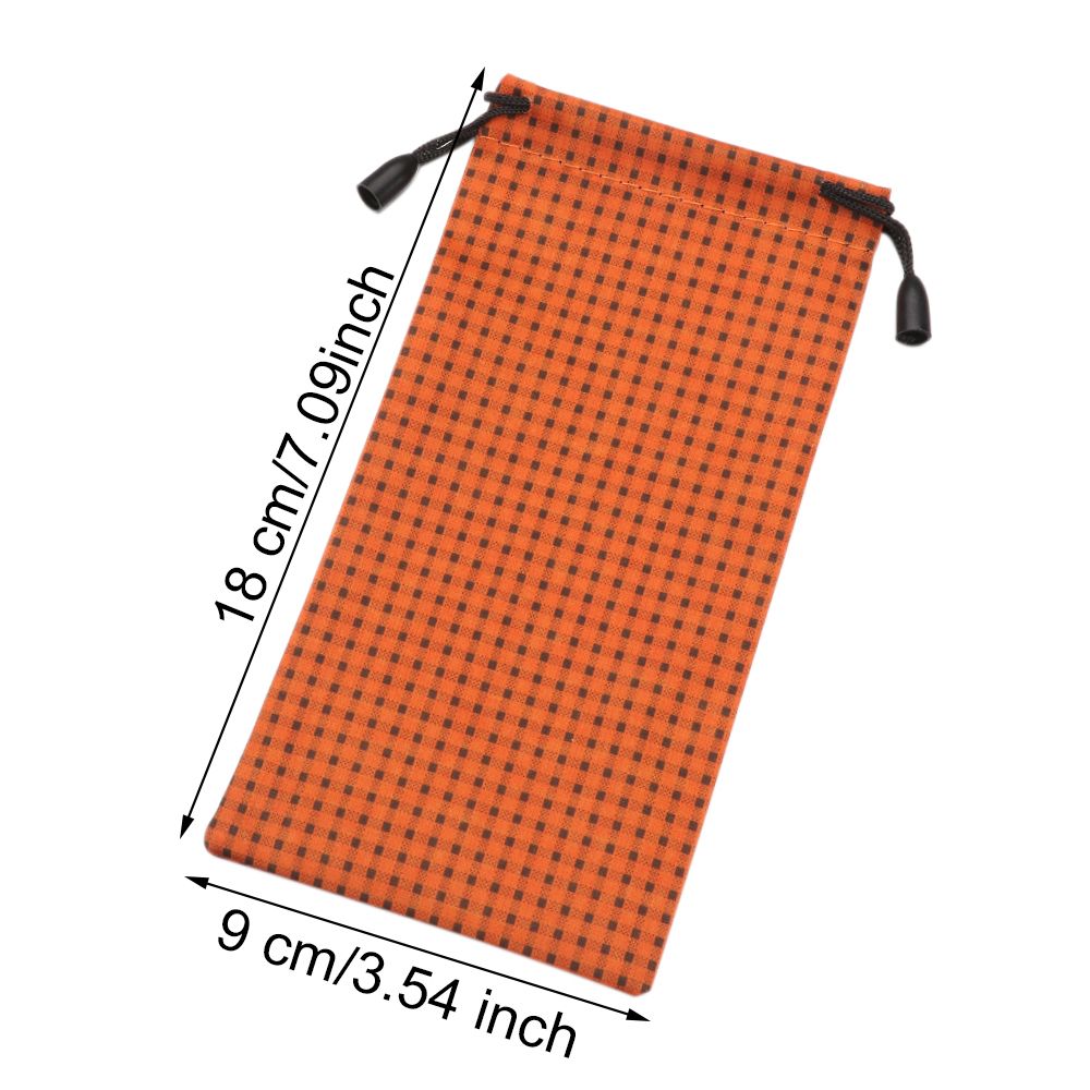 Sac en tissu imprimé pour lunettes, 1 pièce, pochette de lunettes de soleil étanche à la poussière, sac de transport pour lunettes optiques