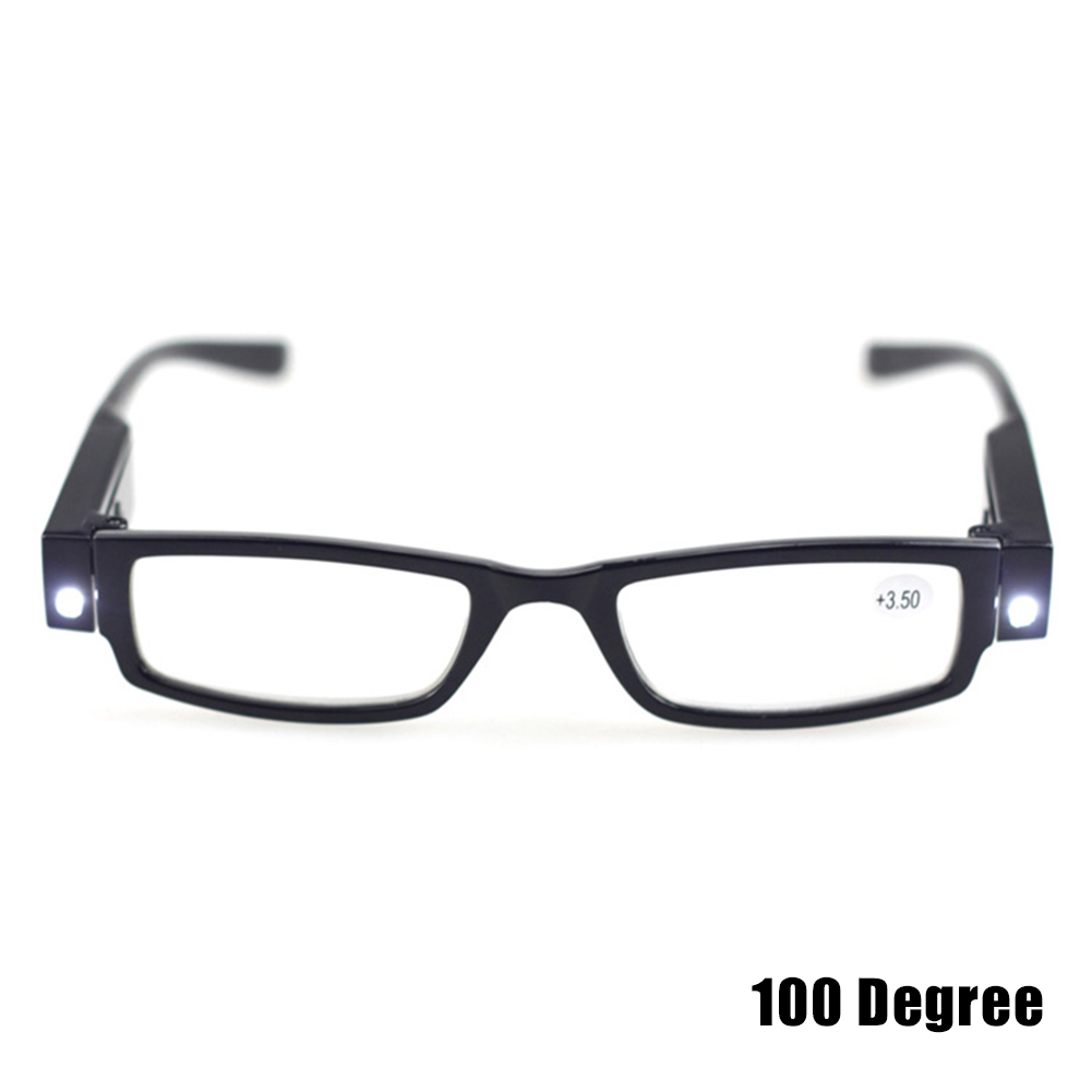 LED loupe lunettes lunettes de lecture éclairage loupe lunettes avec lumière NC99: 100 degree