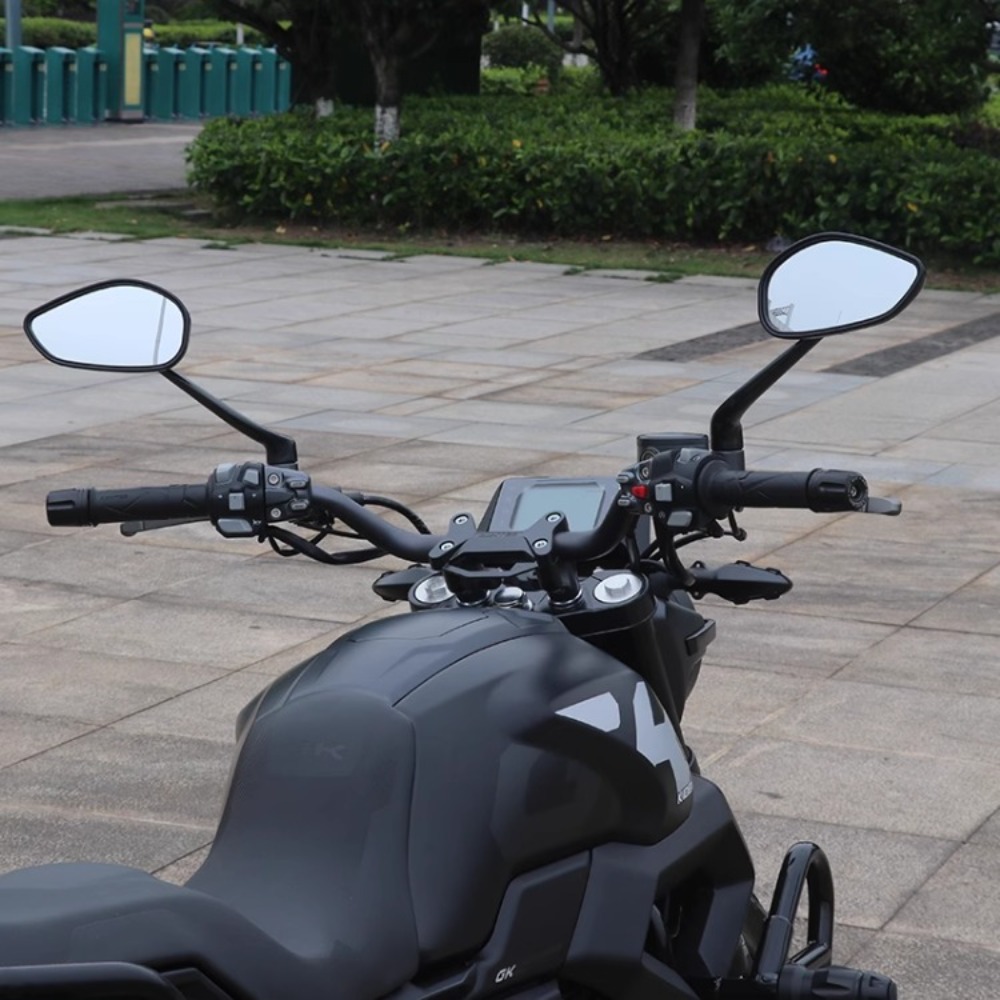 Motorrad-Rückspiegel, modifizierter Reflektor-Rückspiegel, zerstörungsfreie Installation für KIDEN ZT200-GK-G3 ZONTES GK-125