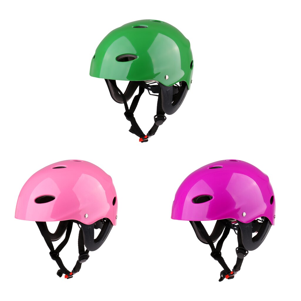 Water Sports Helmet Outdoor Wakeboard Kayak Canoe Safety Helmet Premium Hard Protection with Ear Protector