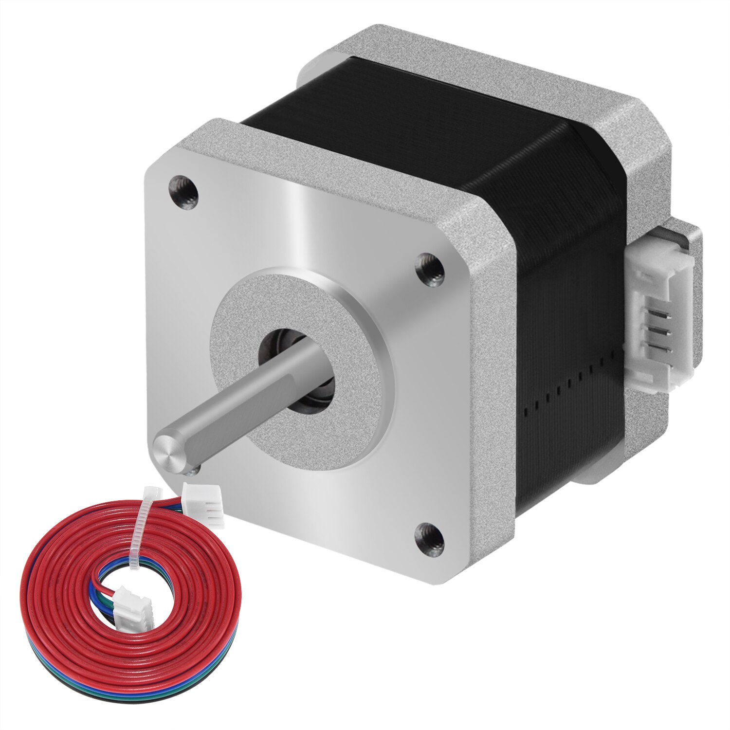 Usongshine – moteur pas à pas Nema 17, 4 têtes, 1,5 a, avec ligne DuPont, pour imprimante 3D et CNC, 5 pièces, 17HS4401