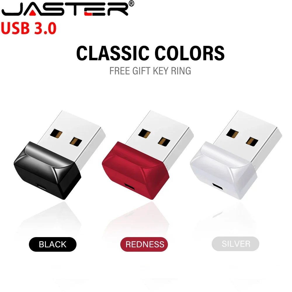 Unidad flash USB 3,0 128GB 4GB Pendrive Mini Memory stick Negro Rojo Blanco USB stick 8GB 16GB 32GB Disco U de alta velocidad Capacidad real
