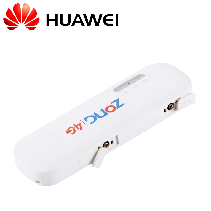 Huawei E8372h-608 4G Usb Lte Modem 150 Mbps 4G Usb Dongle + 2 Pcs TS9 Antennes Met Sim card Slot (Unlocked)