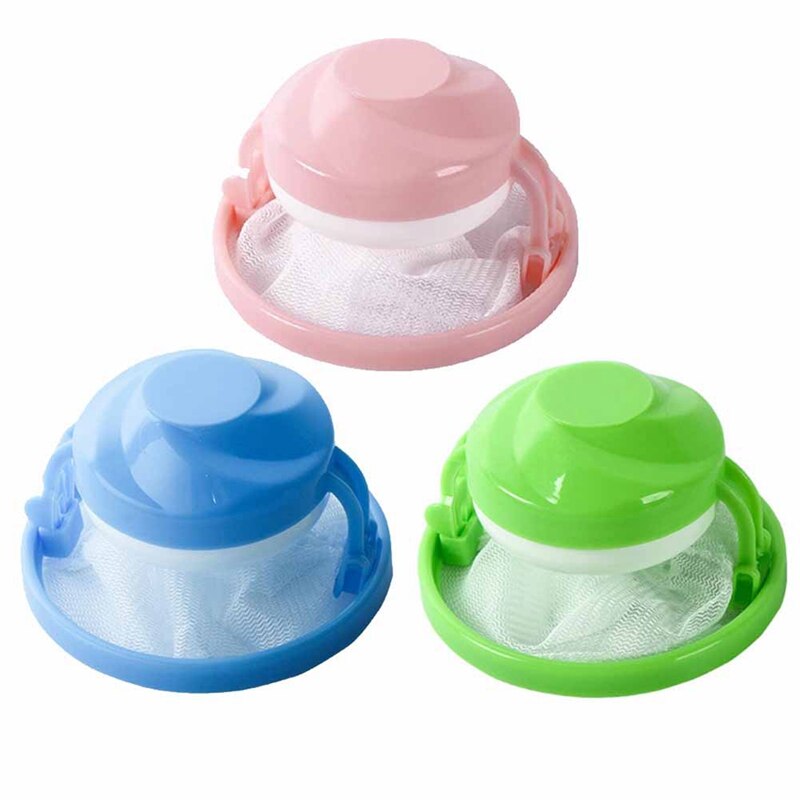 Hair Removal Catcher Reusable Laundry Floating Pet Fur Catcher Cleaning Balls Dirty Fiber Collector Washing Machine Accessories