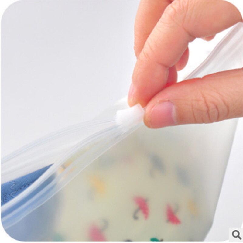 2PCSTop Matte Clear Plastic Storage Bag Travel Bags Zip Lock Valve Slide Seal underwear Package storage Reclosable Pouch Bags