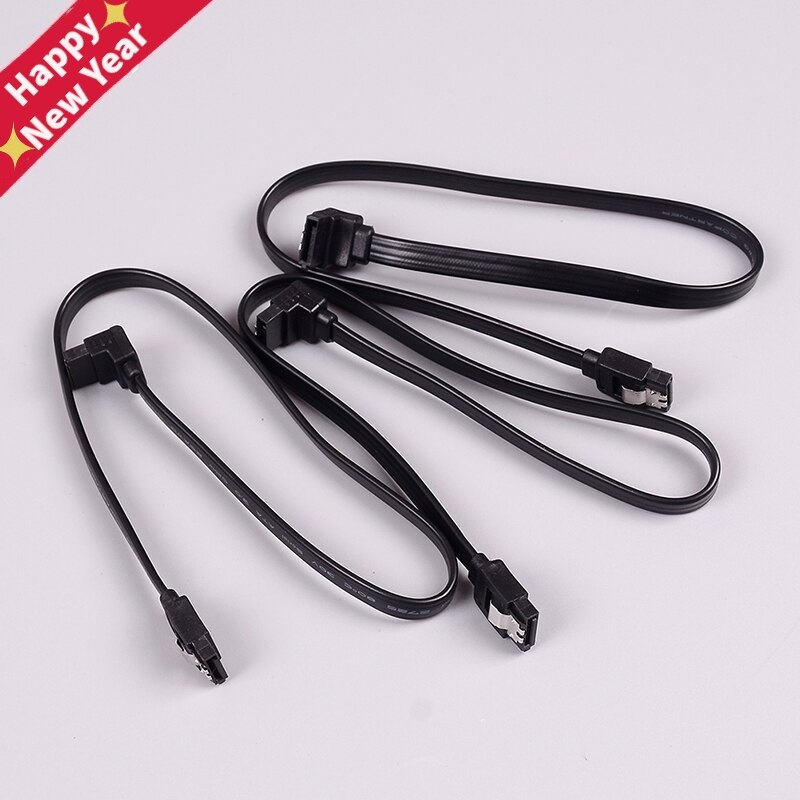 3Pcs/set 40cm SATA 3.0 Cable SATA 3.0 III SATA3 6GB/s Data Cable Straight Cord SAS Cable Dual Channel Hard Drive Data Cable