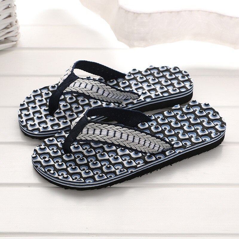 Platt klack strandtofflor herr flip flops tofflor skor sommar skor hus herr tofflor inomhus & utomhus flip flops skor
